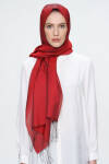 Bordo Diamond Şal - 1