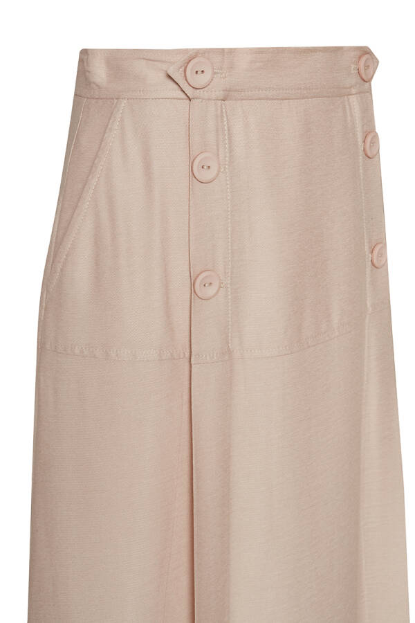 Taş Düğmeli Spor Etek - 2