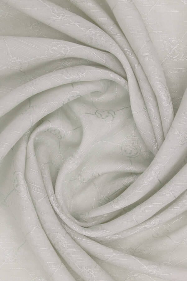 Ekru 70X190 CM Koza Şal - 2