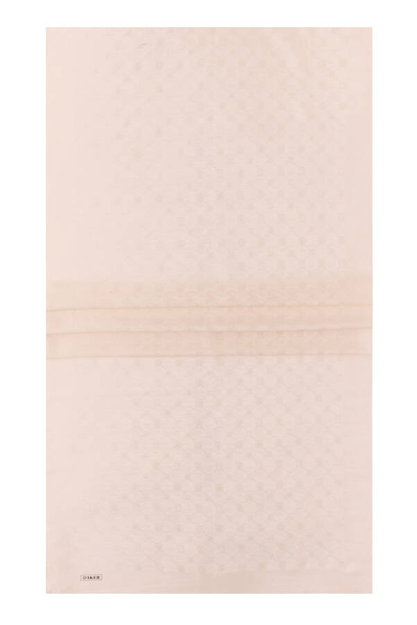 Ekru 70X190 CM Koza Şal - 1