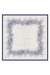 Ekru 90X90 İpek Krep Saten Eşarp - 1