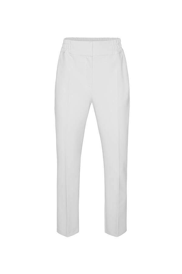Ekru Basic Pantolon - Aker