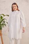 Ekru Brode Tunik - 5