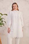 Ekru Brode Tunik - 6