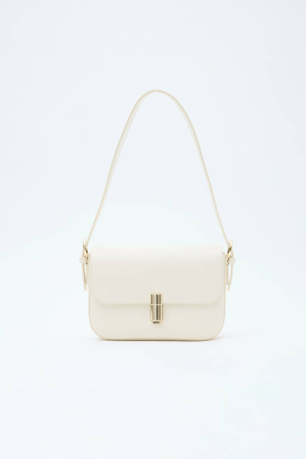 Ekru CNT20046 ÇAPRAZ ASKILI OMUZ ÇANTASI - Aker