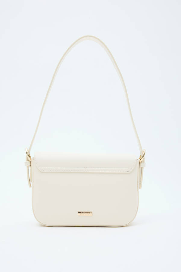 Ekru CNT20046 ÇAPRAZ ASKILI OMUZ ÇANTASI - 6