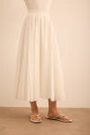 Ekru Cotton Etek - 4