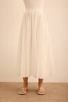 Ekru Cotton Etek - 3