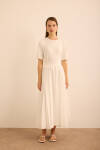 Ekru Cotton Etek - 2