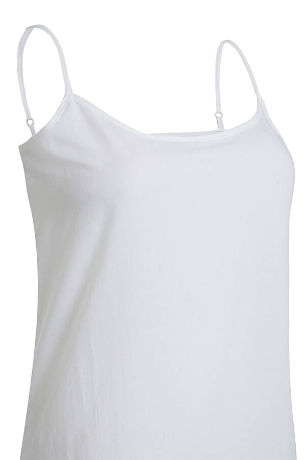 Ekru Cotton Jüpon Elbise - Aker (1)