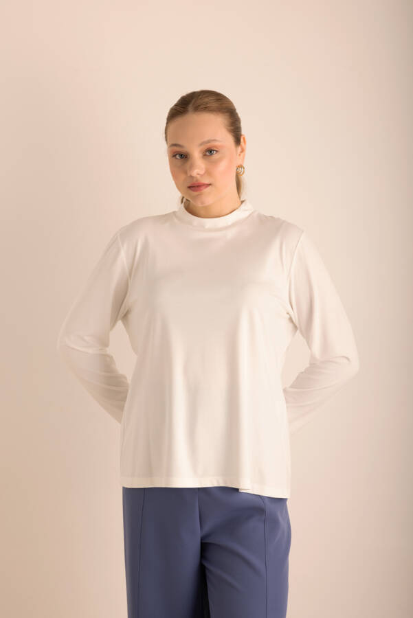 Ekru Dik Yaka Body - 3