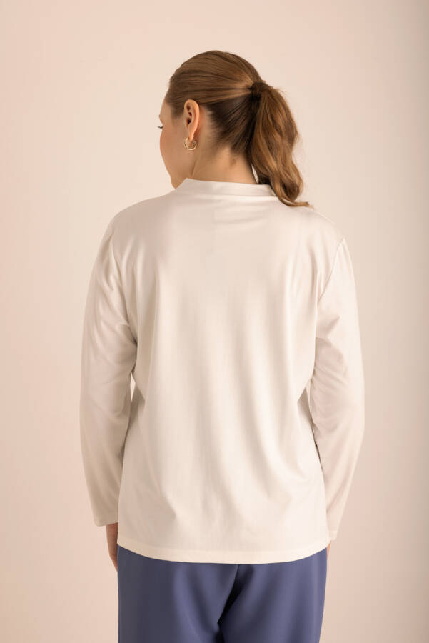 Ekru Dik Yaka Body - 6