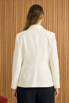 Ekru Dokuma Ceket - 7