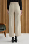 Ekru Dokuma Pantolon - 6