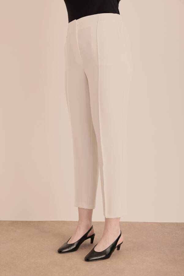 Ekru Havuç Pantolon - 3