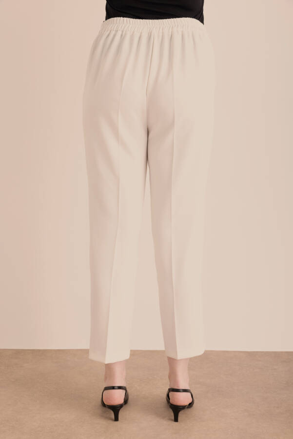 Ekru Havuç Pantolon - 5