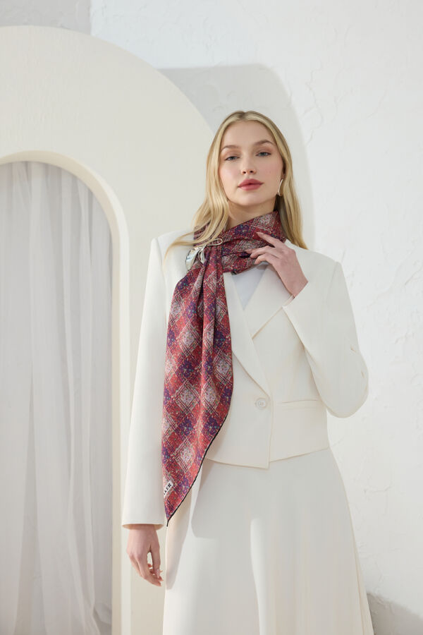 Ekru Kırlangıç Yaka Kısa Ceket - 4