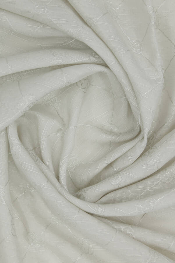 Ekru Koza Eşarp - Aker (1)