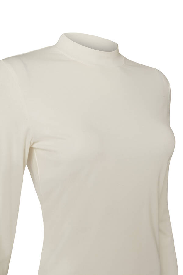 Ekru Örme Basic Bluz - Aker (1)