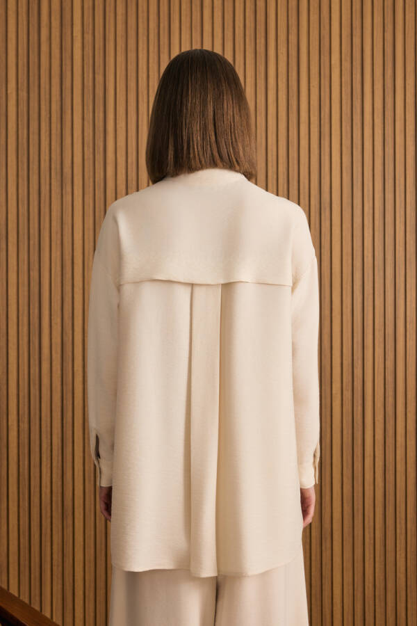 Ekru Viscon Tunik - 6