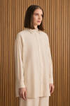 Ekru Viscon Tunik - 4