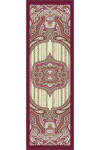 Bordo 70X200 Floş Şal 
