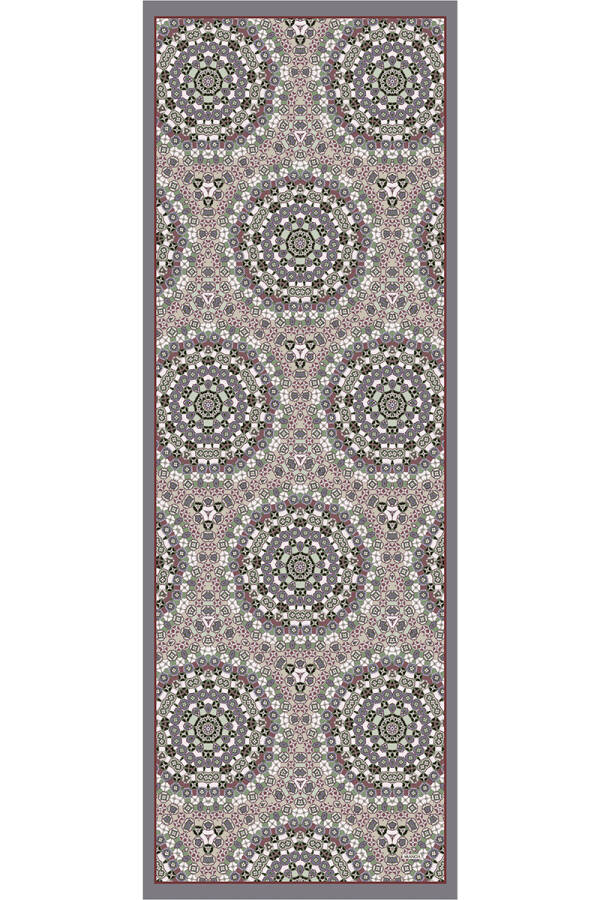 Gri 70X200 İpek Twill Şal - 1