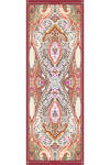 Etnik Desenli 70X200 Arancia İpek Tivil Etol 
