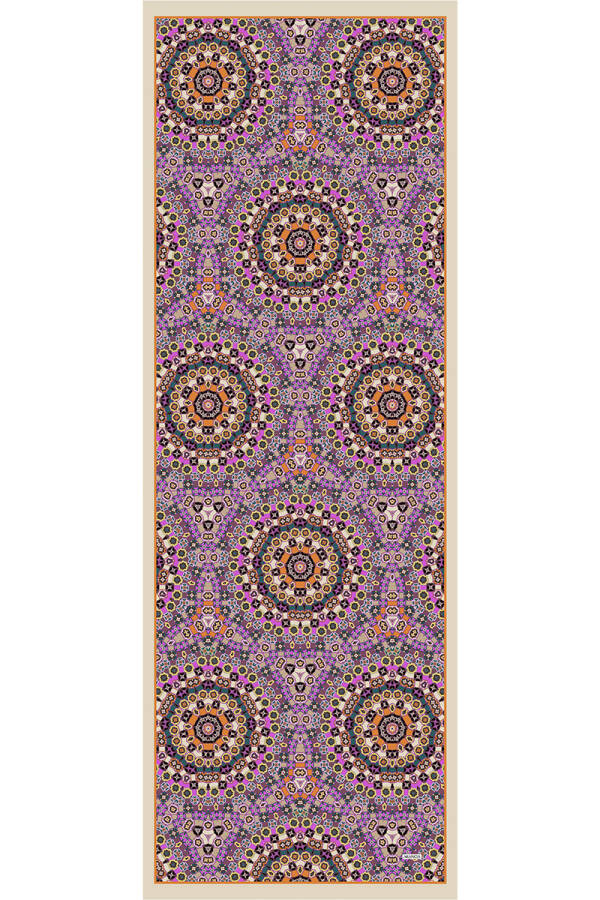 Bej 70X200 İpek Twill Şal - ARANCIA