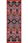 Kırmızı 70X200 İpek Twill Şal 