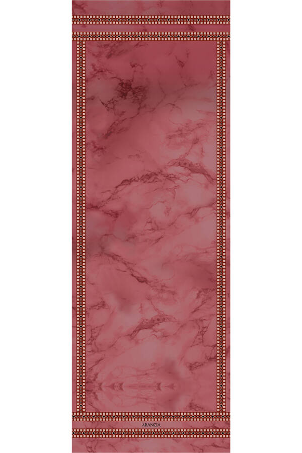 Bordo 70X200 Floş Şal - ARANCIA