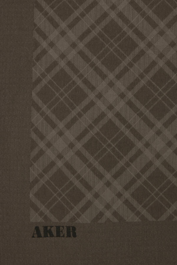 Fuşya Ekose Eşarp - 2