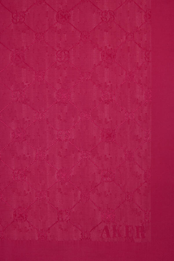 Fuşya Koza Eşarp - 3