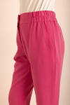 Fuşya Tencel Cotton Pantolon - 3