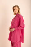 Fuşya Tencel Cotton Tunik - 1