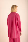 Fuşya Tencel Cotton Tunik - 6