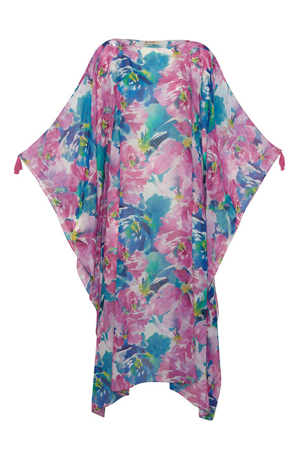 Fuşya Yarasa Kol Pareo - 1