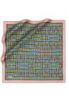 Geometrik Desenli Cacharel Twill Eşarp 
