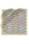 Geometrik Desenli Cacharel Twill Eşarp 