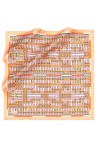 Geometrik Desenli Cacharel Twill Eşarp - 1
