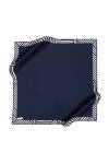 Renkli 90X90 İpek Krep Saten Eşarp 