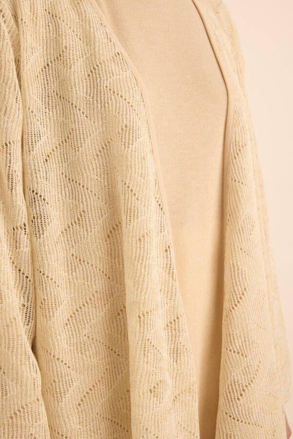 Gold Gold Simli Delikli Örme Tweenset - 5