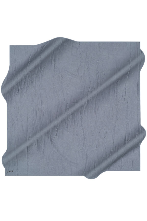 Koyu Gri 100X100 Kraş Eşarp - 1