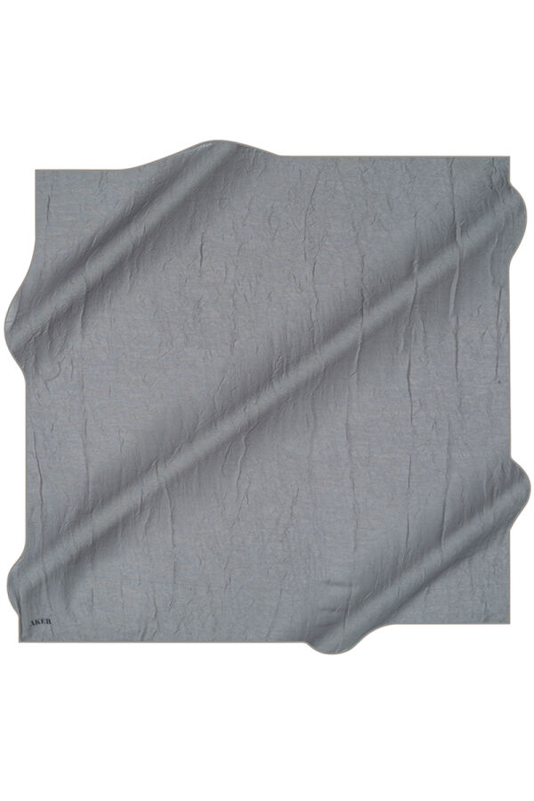 Antrasit 100X100 Kraş Eşarp - Aker