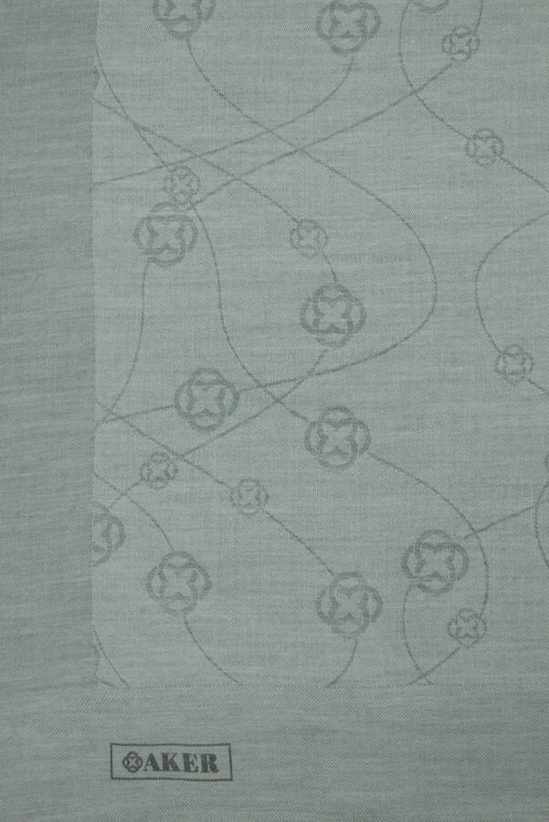 Gri Pamuk İpek Şal - 3