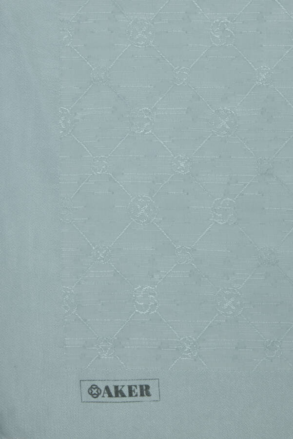 Gri 70X190 CM Koza Şal - 4