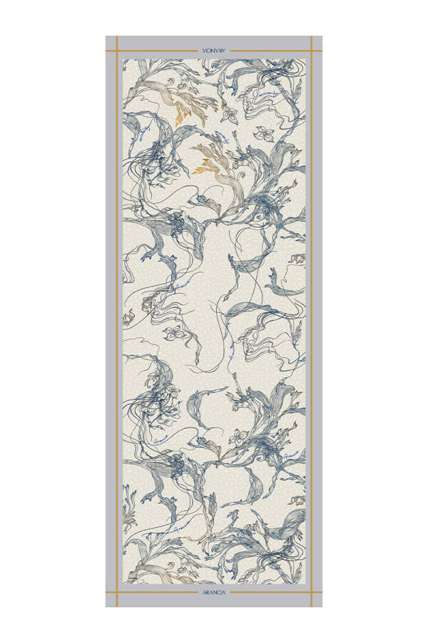 Gri 70X200 Modal Şal - 1