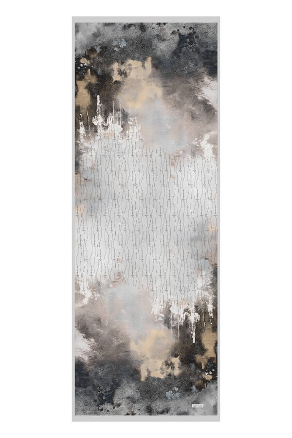 Gri 70X200 Modal Şal - 1