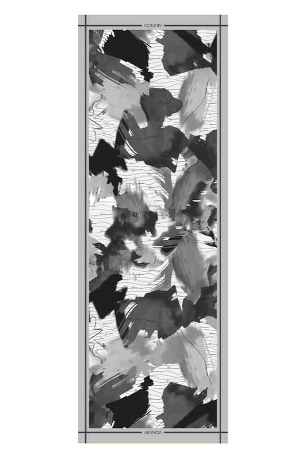 Gri 70X200 Pure Touch Şal - Arancia