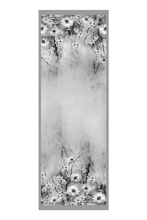 Gri 70X200 Pure Touch Şal - ARANCIA